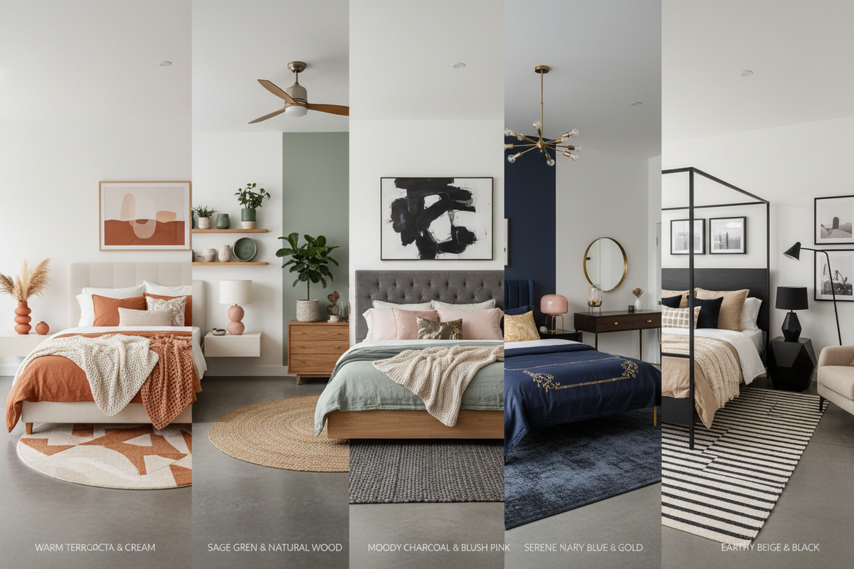 Trendy Master Bedroom Color Palettes for Modern Homes