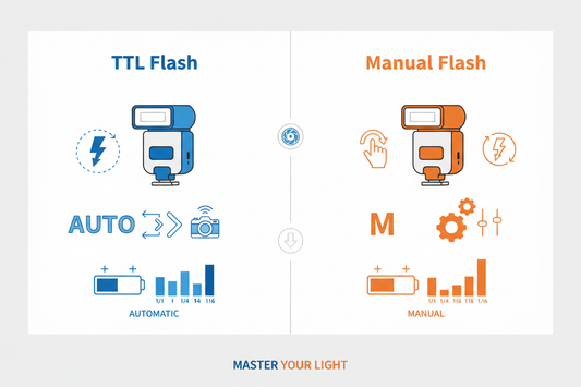 TTL Flash vs Manual Flash: Complete Beginner’s Guide to Understanding Flash Modes