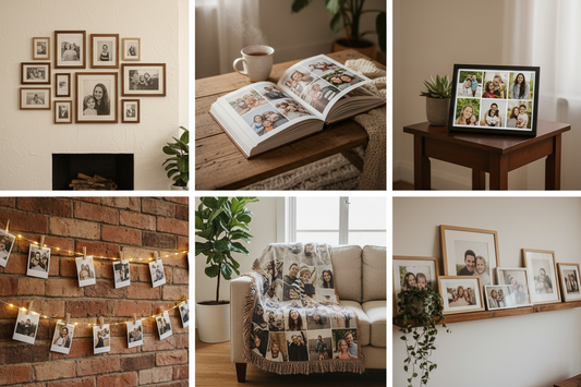Turn Family Photos into Lasting Memories: 12 Creative Ideas