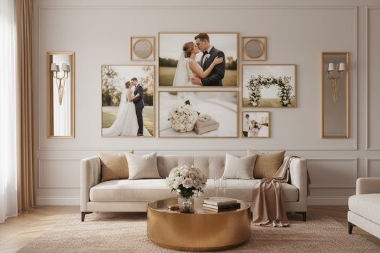 Turn Your Cherished Wedding Memories into Stunning, Timeless Canvas Art That You'll Treasure Forever