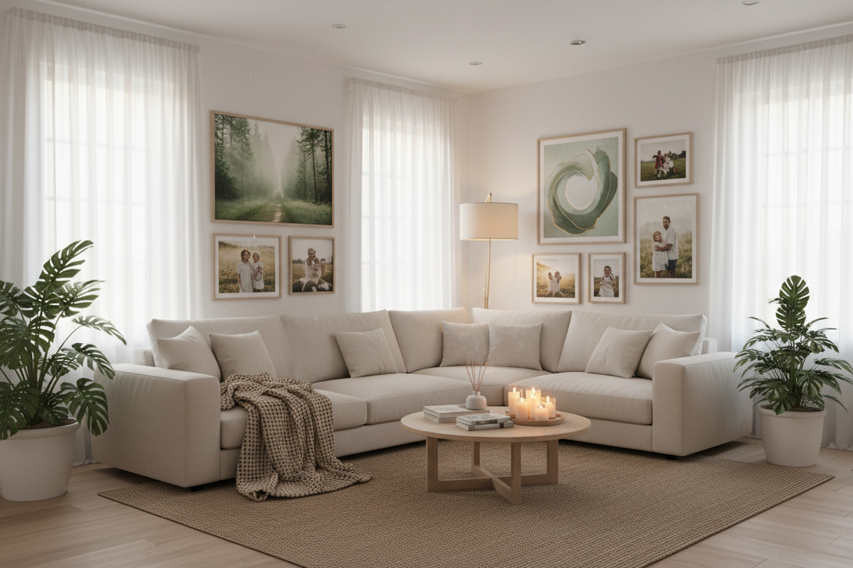 Turn Your Living Space into a Peaceful Oasis with Personalized Canvas Art