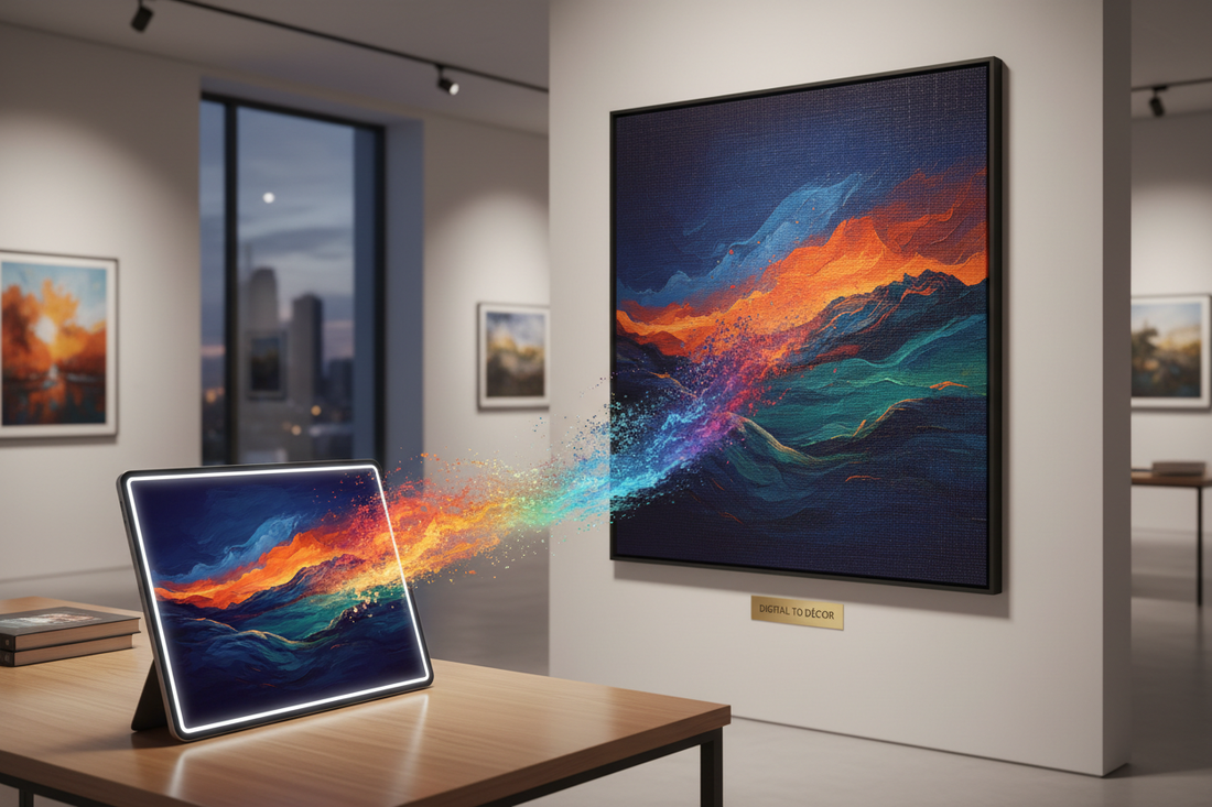 Turning Your Digital Creations into Stunning Canvas Prints