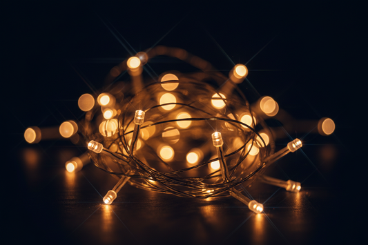 Twinkle and Glow: Capturing Christmas Fairy Lights