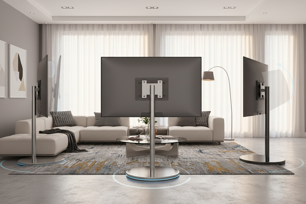 Twist and Watch: 5 Must-Have Rotating TV Stands