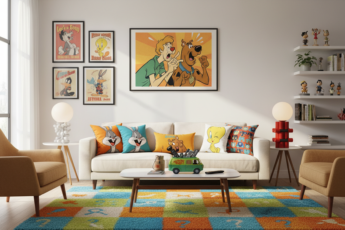 Ultimate Cartoon Home Decor: Scooby Doo and Looney Tunes Ideas
