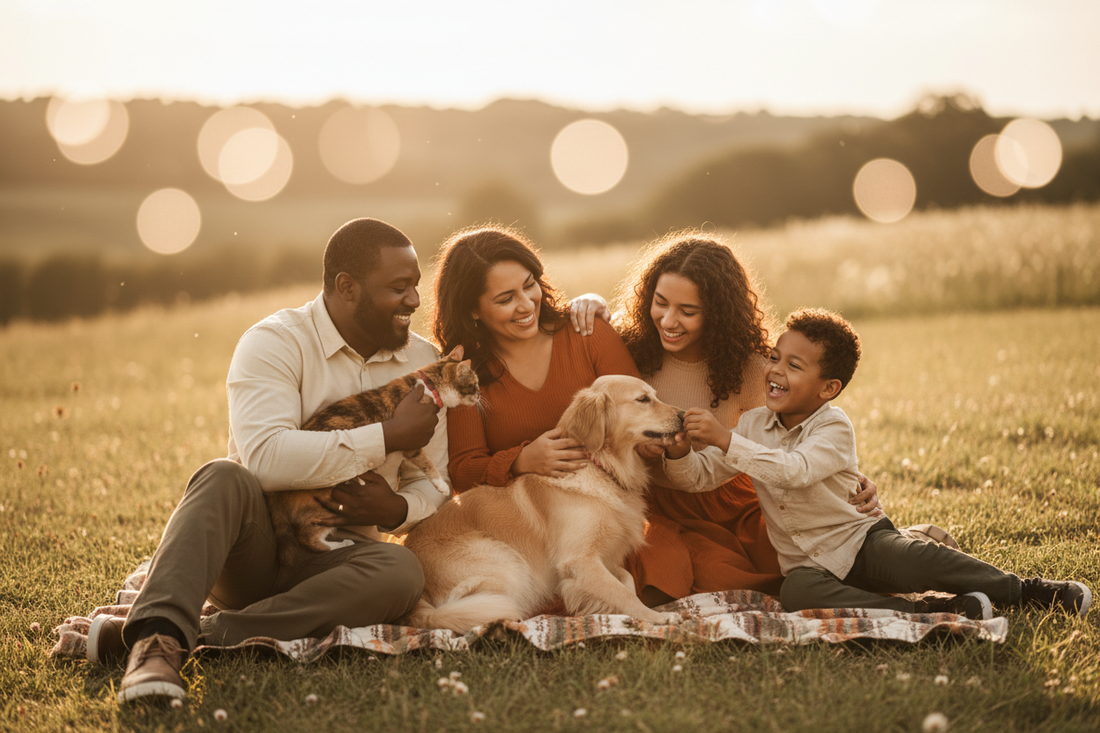 Ultimate Guide to Capturing Heartfelt Family Portraits With Pets