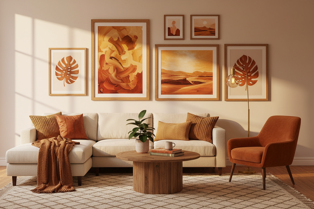 Ultimate Guide to Choosing Warm-Toned Artwork for Cozy Interiors