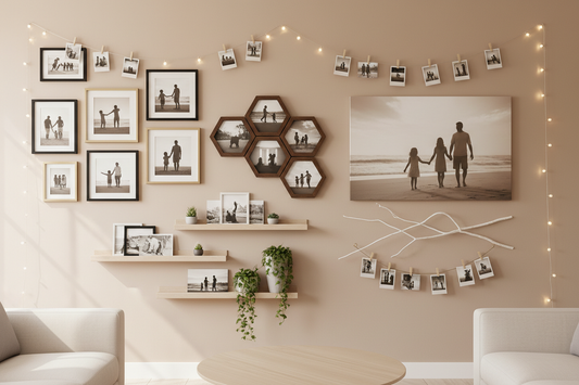 Ultimate Guide to Unique Family Photo Wall Displays