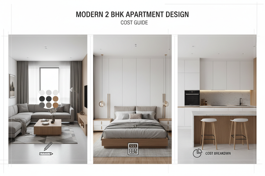 Understanding 2 BHK Interior Design Costs: A Complete Guide