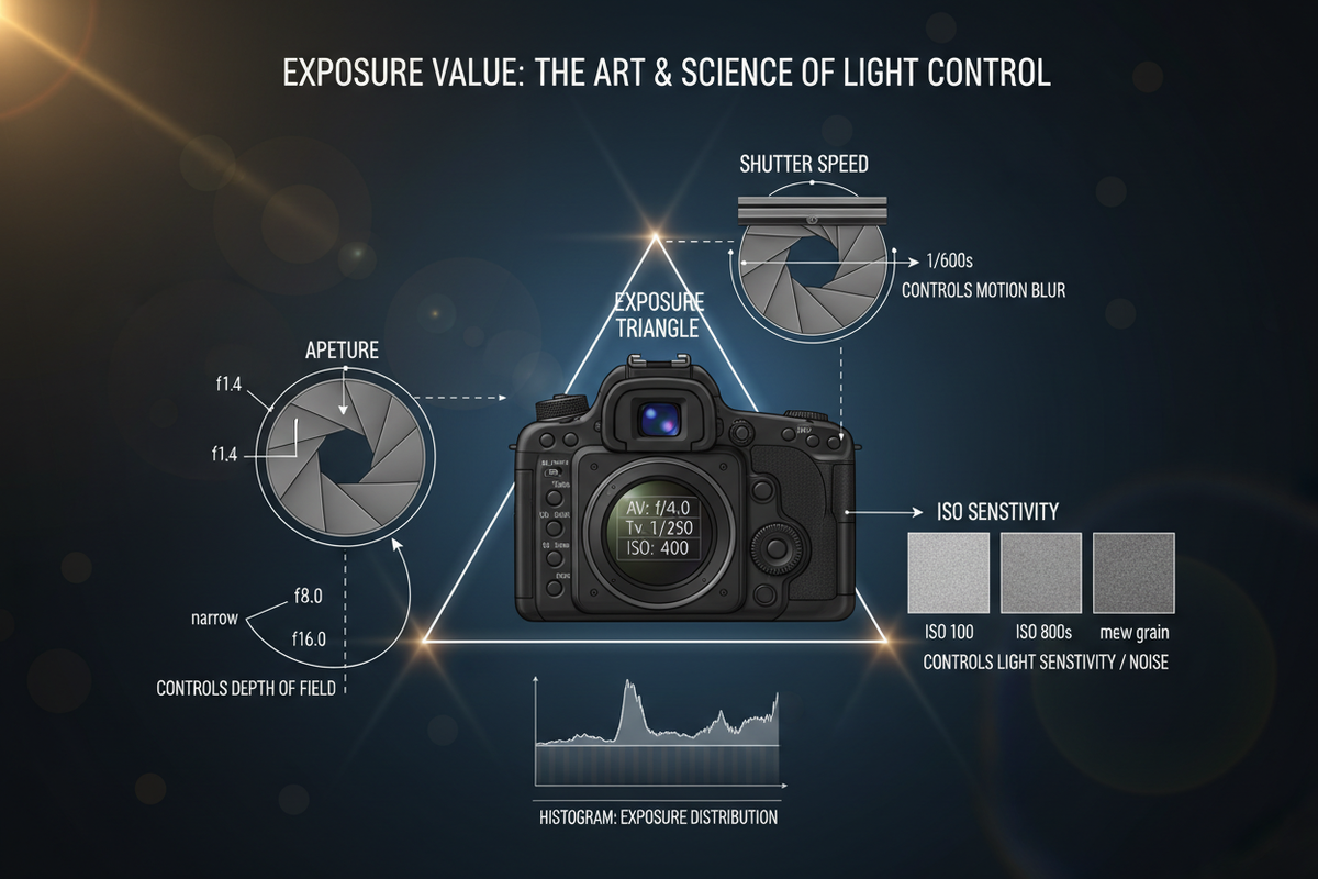 Understanding Exposure Value: A Photographer’s Guide to Light, Settings, and Creative Control