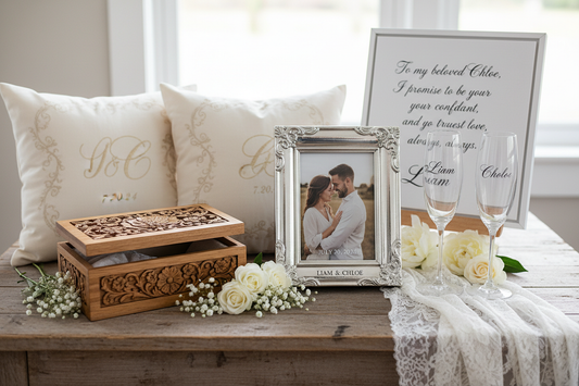 Unforgettable Custom Wedding Gifts That Speak from the Heart