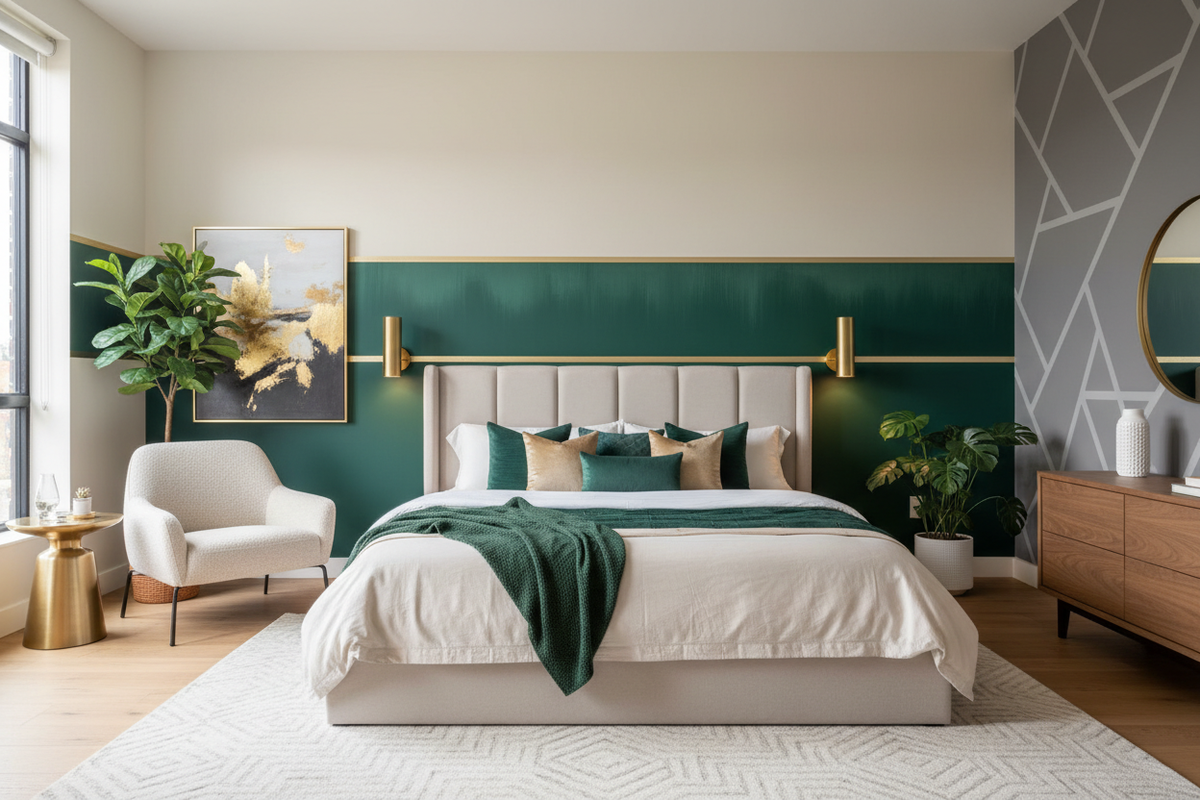 Unique Bedroom Wall Paint Ideas to Elevate Your Interior
