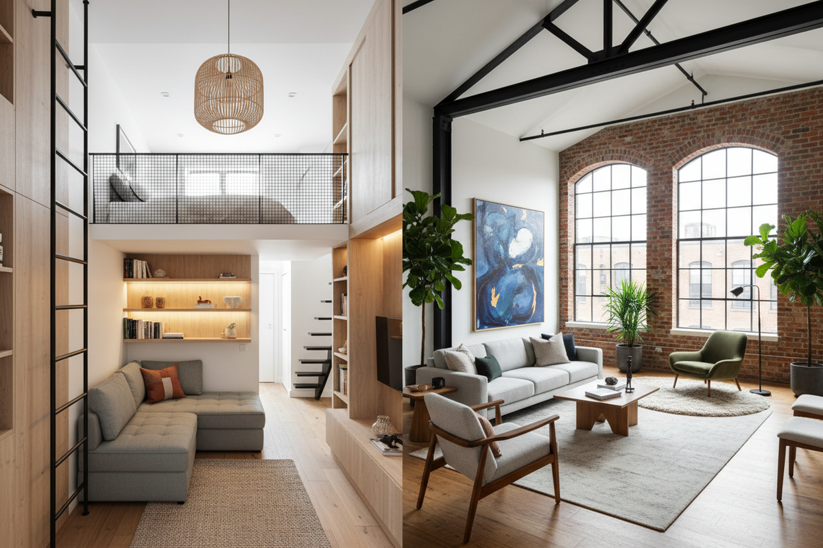 Unique Loft Decoration Approaches for Small and Spacious Areas