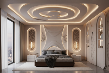 Unique POP Design Ideas to Elevate Your Bedroom Décor in 2025 – Wallpics