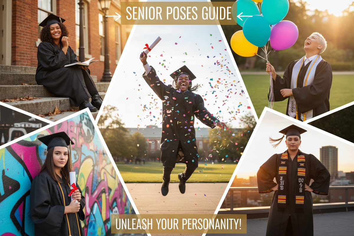 Unique Senior Picture Ideas & Graduation Posing Tips