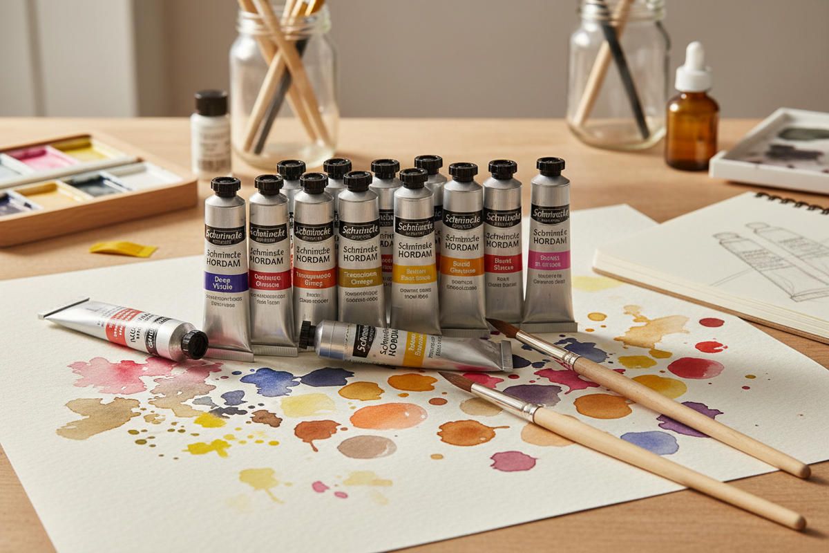 Unleash Your Creativity with Schmincke Horadam’s 35 New Watercolor Colors
