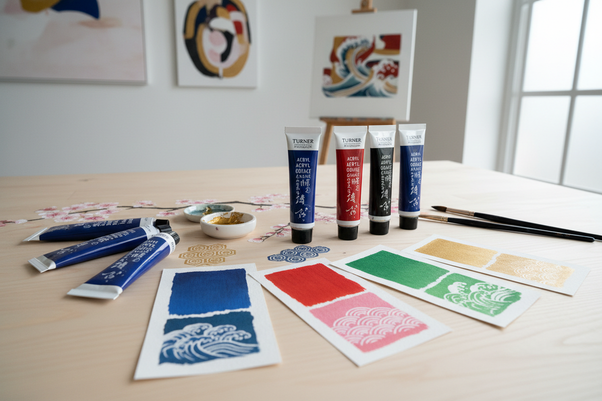 Unleash Your Creativity with Turner Acryl Gouache Japanesque Colours