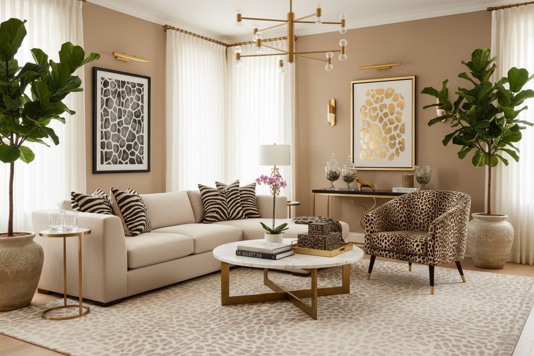 Unleash Your Wild Side: 10 Chic Ways to Style Animal Print at Home