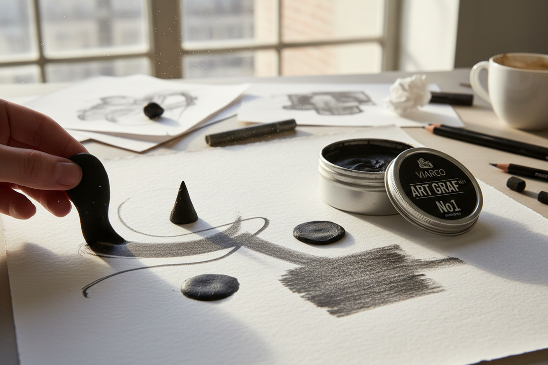 Unleashing Creativity with Viarco Art Graf No1 Drawing Putty: A Revolutionary Tool for Artists
