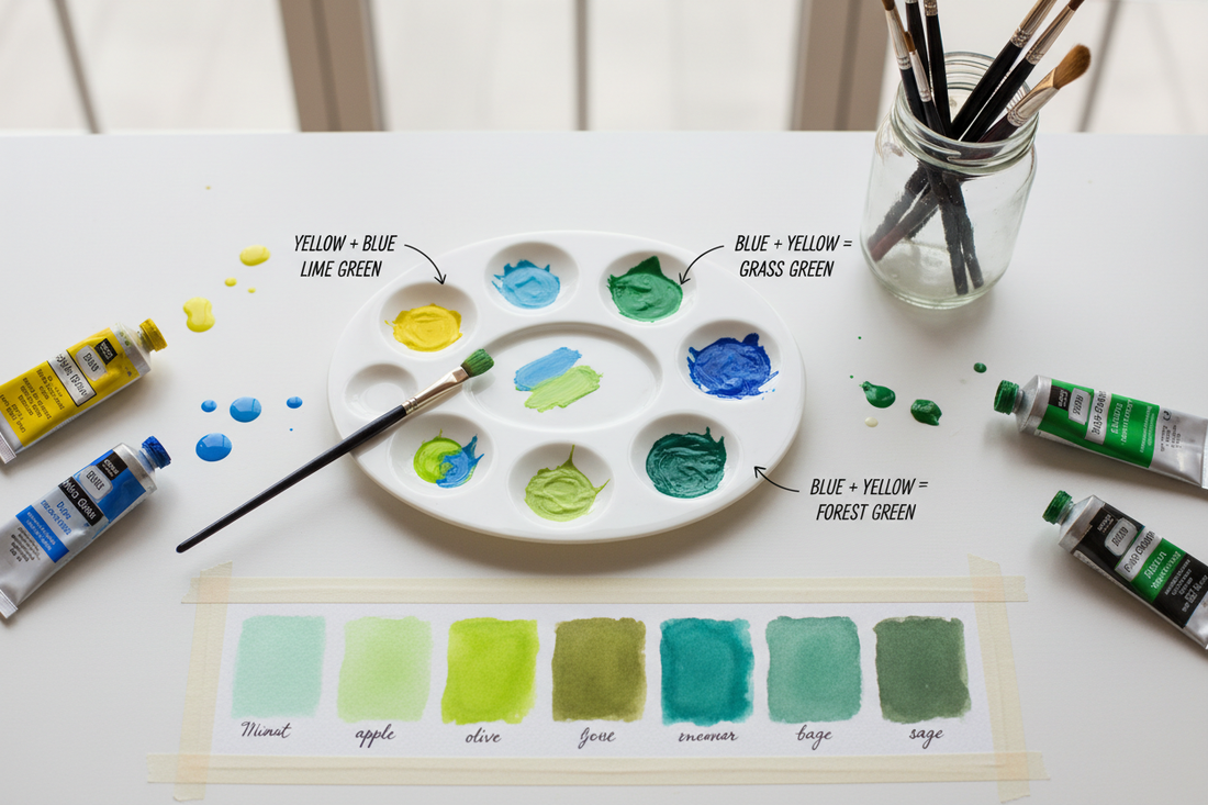 Unlock Perfect Greens with These Easy Mixing Steps