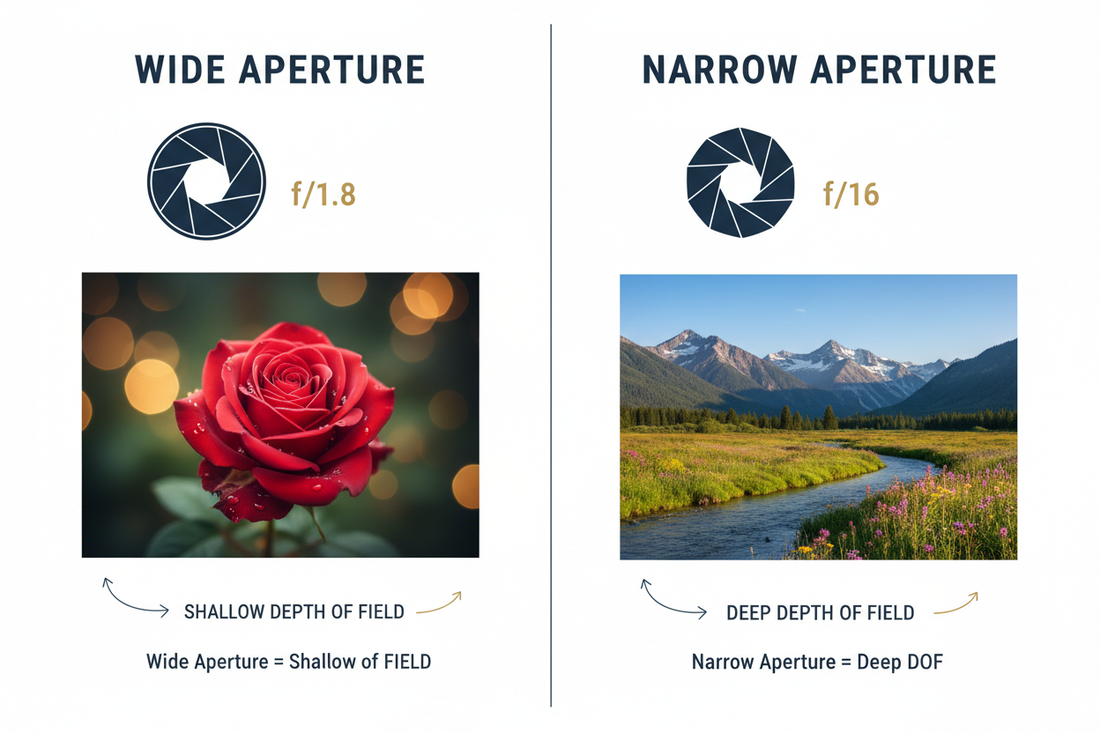 Unlock the Power of Aperture: Mastering Wide vs Narrow for Stunning Depth of Field