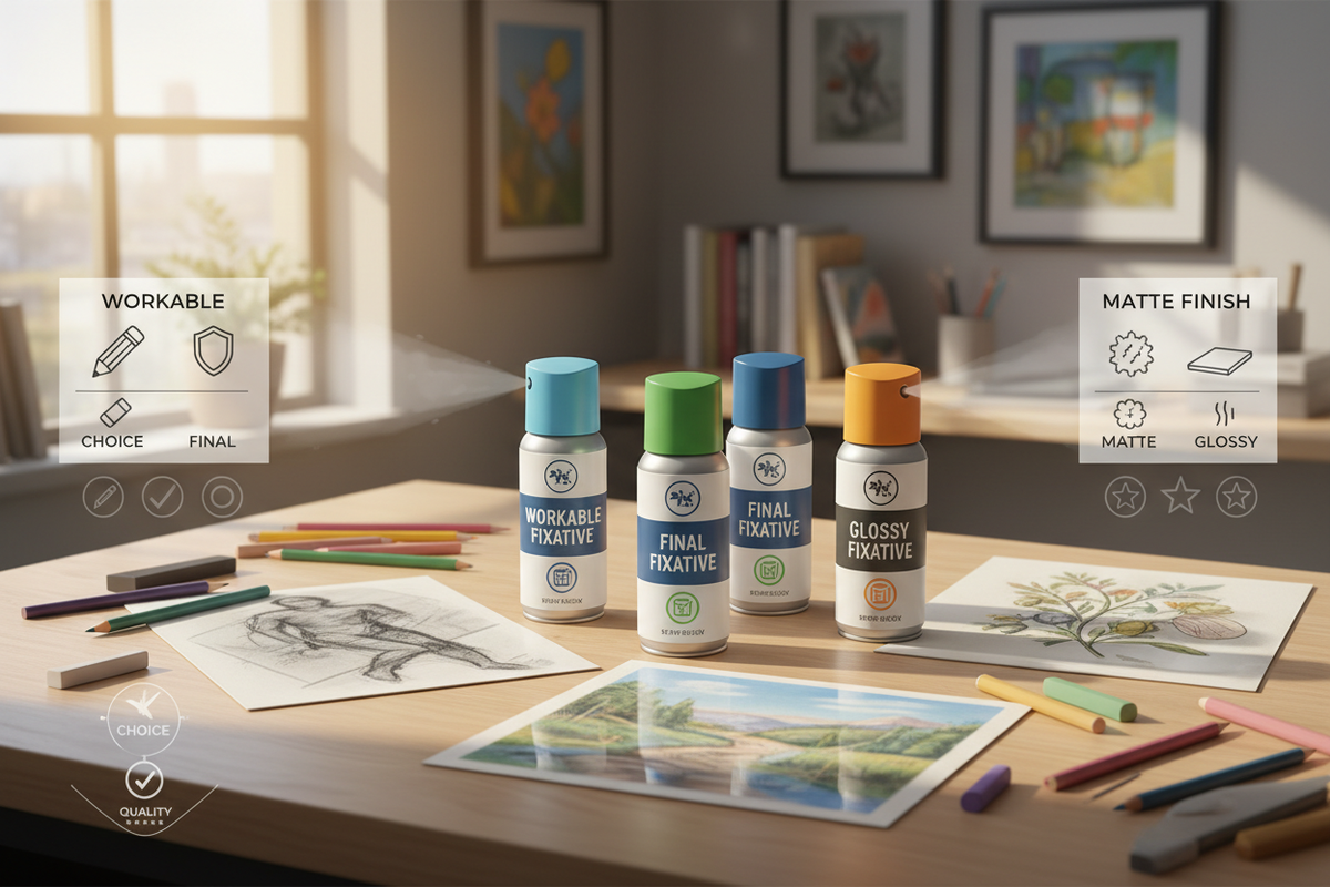 Unlock the Secrets of Fixatives: How to Choose the Best One for Your Art