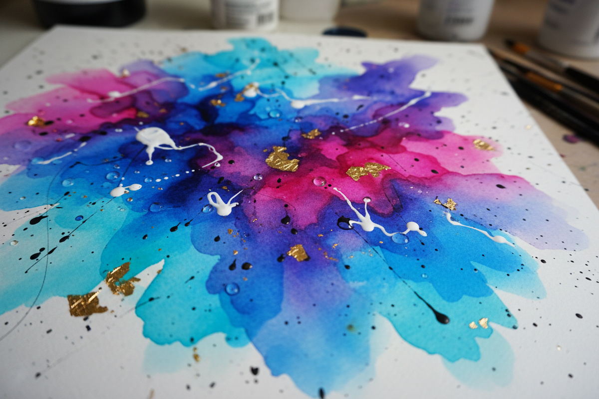 Unlock Vivid Creativity: Exploring Watercolor and Mixed Media on Synthetic Paper