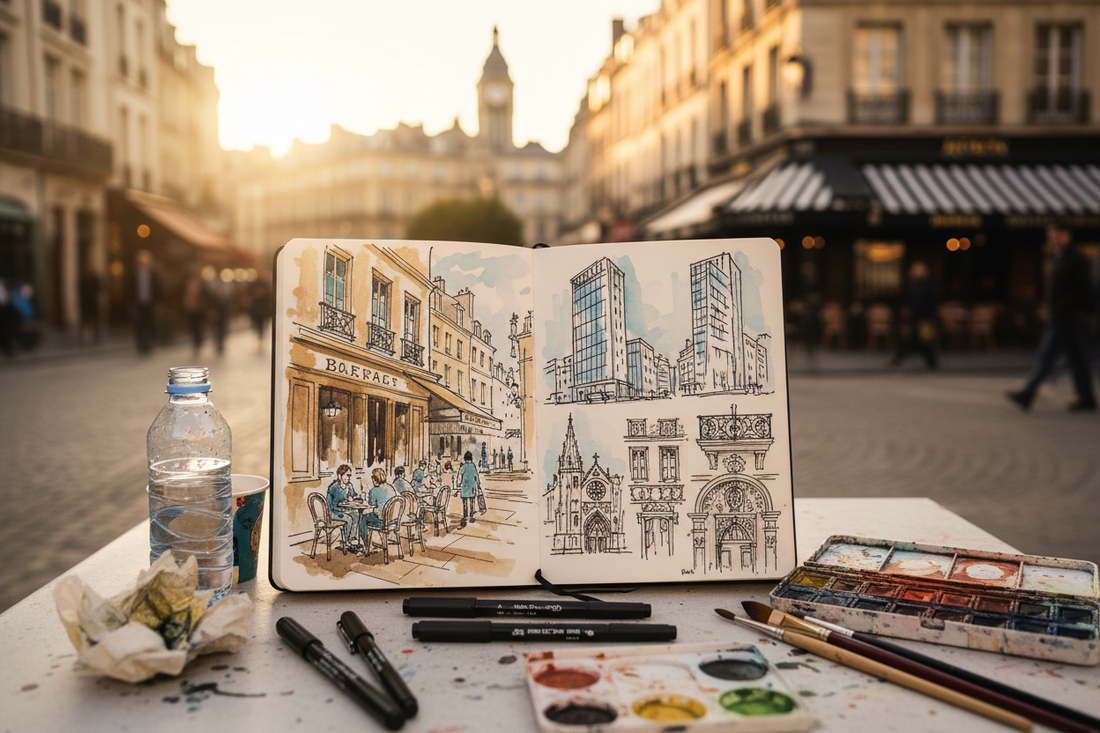 Unlock Your Creative Potential with Urban Sketching: A Visual Journey through Cityscapes