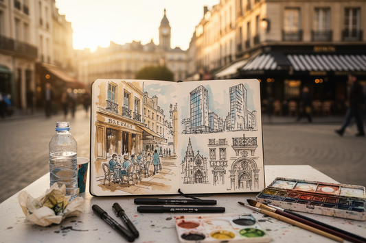 Unlock Your Creative Potential with Urban Sketching: A Visual Journey through Cityscapes