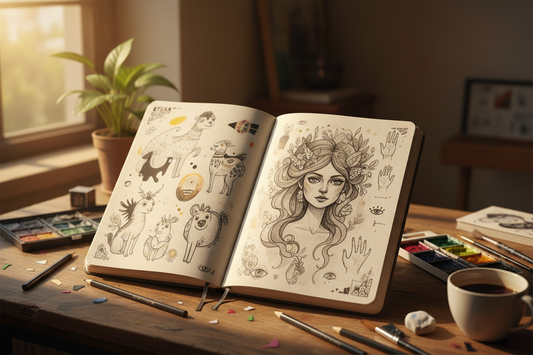 Unlocking Connie Lim’s Artistic Journey Through Her Sketchbook