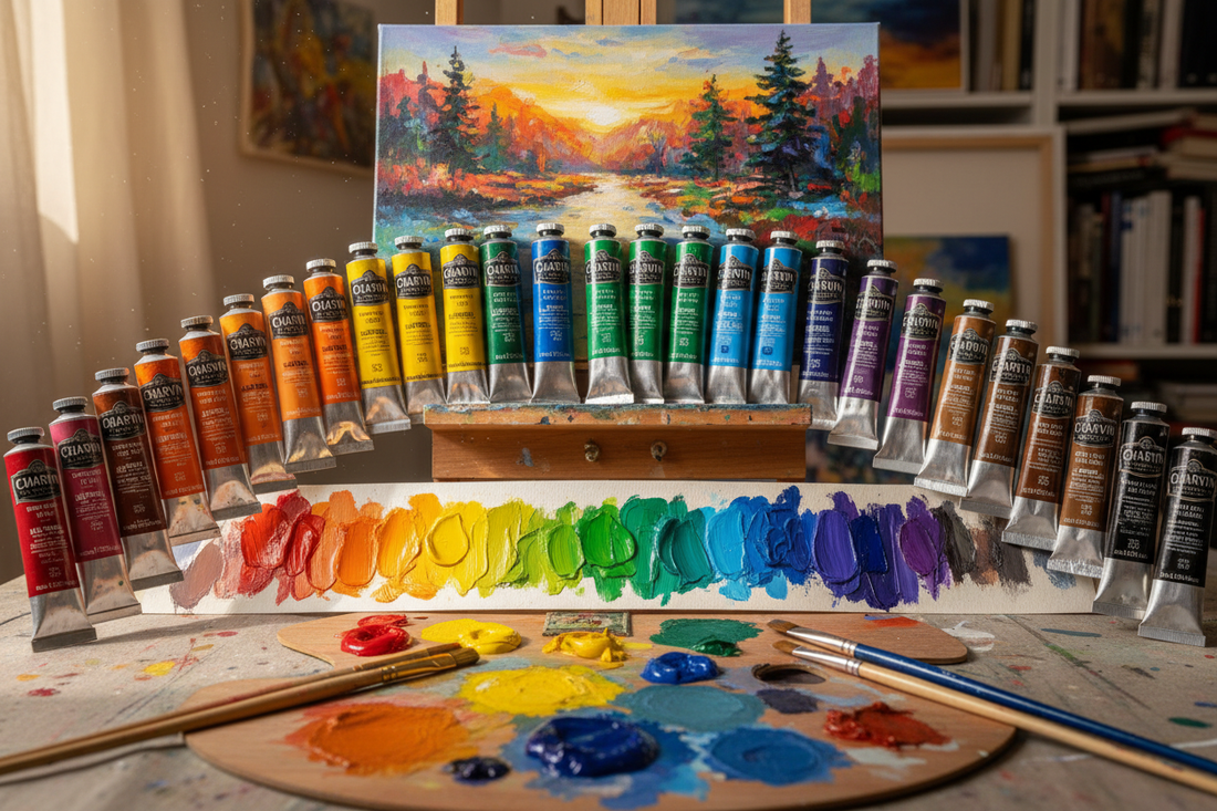 Unlocking Creativity with Charvin Oil Paints: The World’s Largest Color Palette