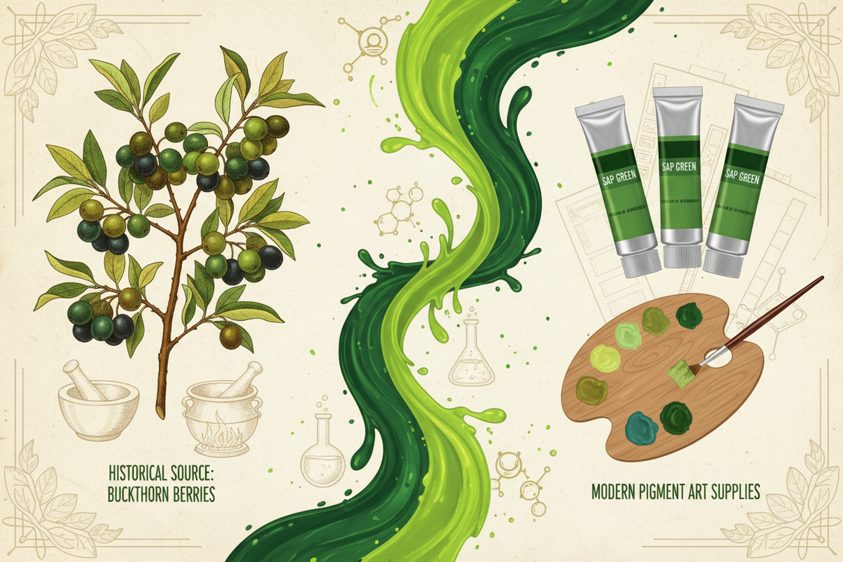 Unlocking the Secrets of Sap Green: How a Dye Became a Mixed Pigment