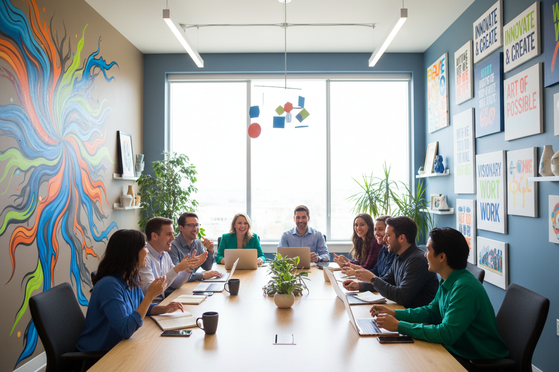 Unlocking Workplace Potential: How Art Drives Engagement and Productivity