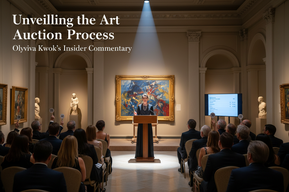 Unveiling the Art Auction Process: Olyvia Kwok’s Insider Commentary