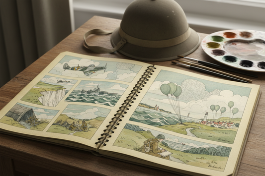Unveiling the Beauty of Wartime: A Deep Dive into Ravilious' Pith Sketchbooks