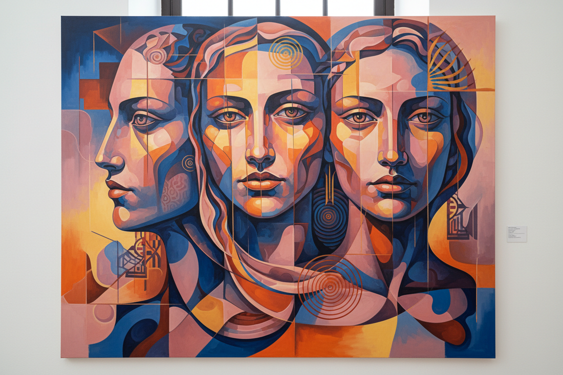 Unveiling the beautyof Abstract Portraits and faces