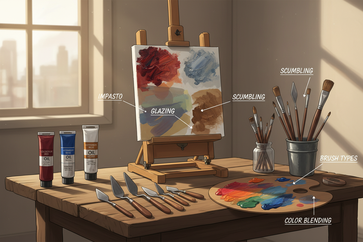 Unveiling the Language of Oil Painting: Key Terms and Techniques Expla ...