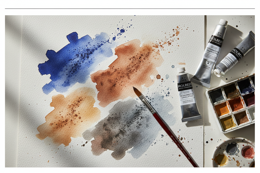 Unveiling the Magic of Holbein Artists' Granulating Watercolours: A Comprehensive Review