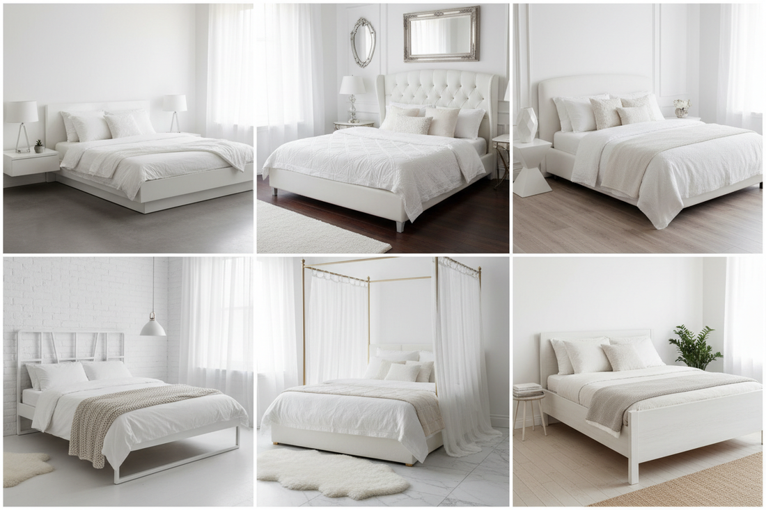 Upgrade Your Bedroom with These 6 White Bed Designs – Wallpics
