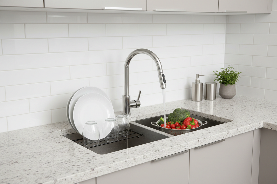 Upgrade Your Cooking Space: Efficient Double Bowl Kitchen Sink Ideas