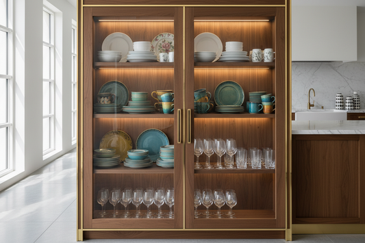 Upgrade Your Kitchen: Stylish Crockery Cabinet Designs for Every Home