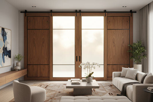 Upgrade Your Space: 10 Stunning Wooden Sliding Doors for the Living Room