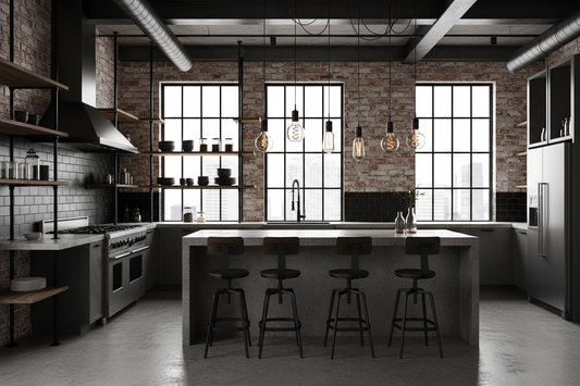 Urban Edge: Bold Modern Industrial Kitchen Ideas