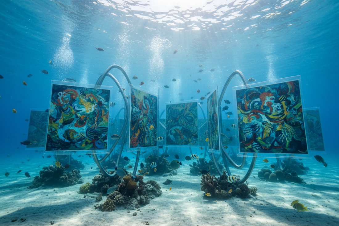 Using Canvas Prints for Underwater Installation