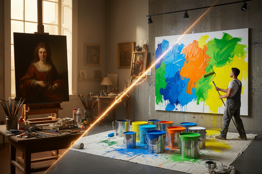 Using House Paint for Fine Art: A Bold Move or Big Mistake