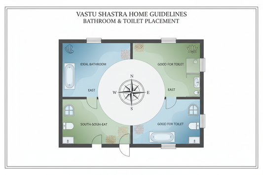 Vastu Guidelines for Bathrooms and Toilets: Ensuring Proper Design and Placement