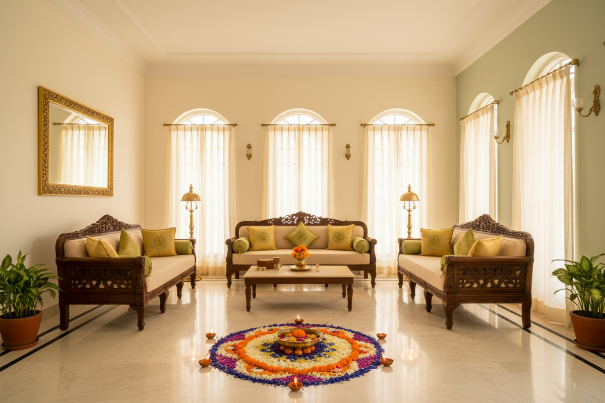Vastu Tips: Choosing the Perfect Color for Your Hall