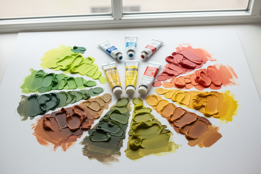 Vibrant Results with Fewer Tubes: Mixing Color with a Limited Yellow Palette