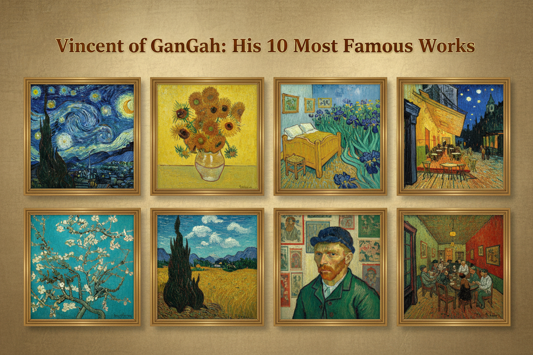 Vincent Van Gogh: His 10 Most Famous Works