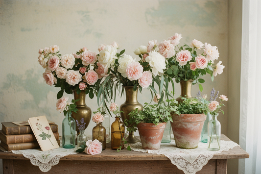 Vintage Meets Botanical: Styling with Florals & Greenery